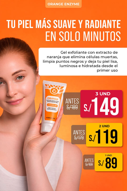 EXFOLIANTE ORANGE- CON ARROZ