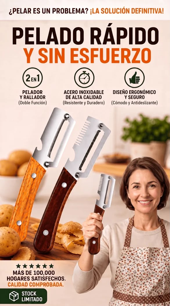 Pelador 2 en 1