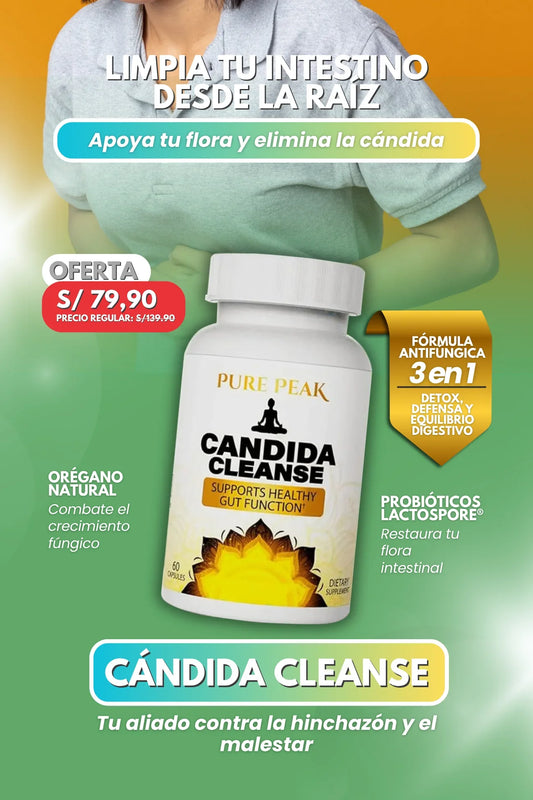 CÁNDIDA CLEANSE - Elimina la cándida
